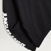 Jungles Friends Chenille Hoodie (Black)