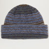 Polar George Beanie (Blue Green Stripe)