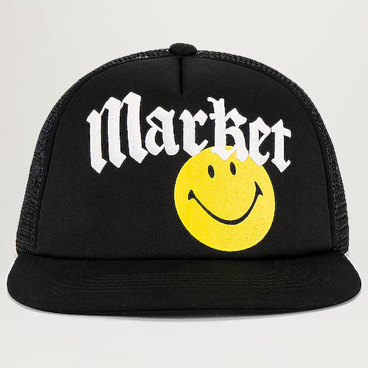 Market Smiley Gothic Trucker (Washed Black)