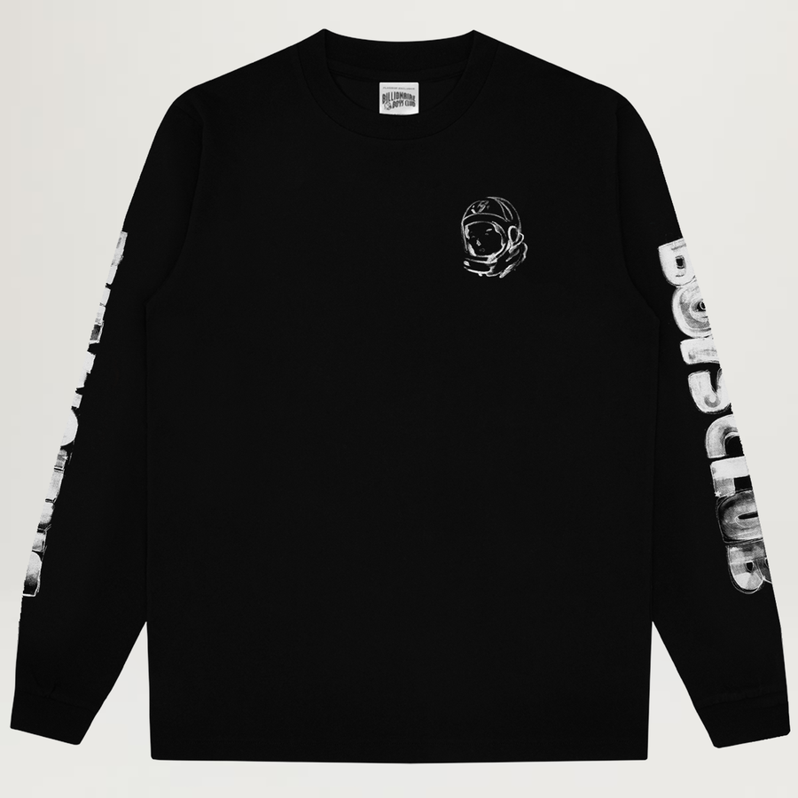 Billionaire Boys Club Gouache Helmet L/S Tee (Black)