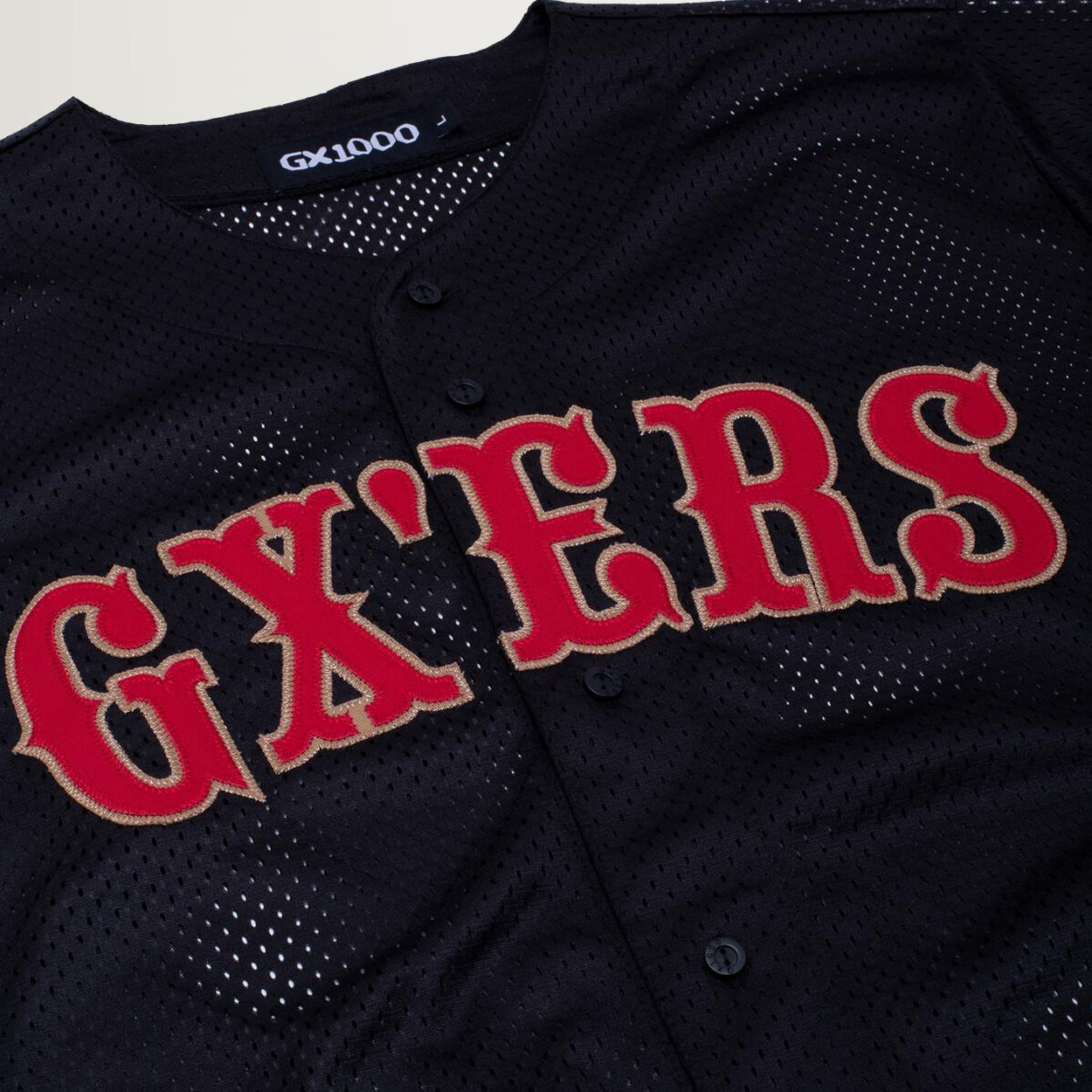 GX1000 Baseball Jersey (Black)