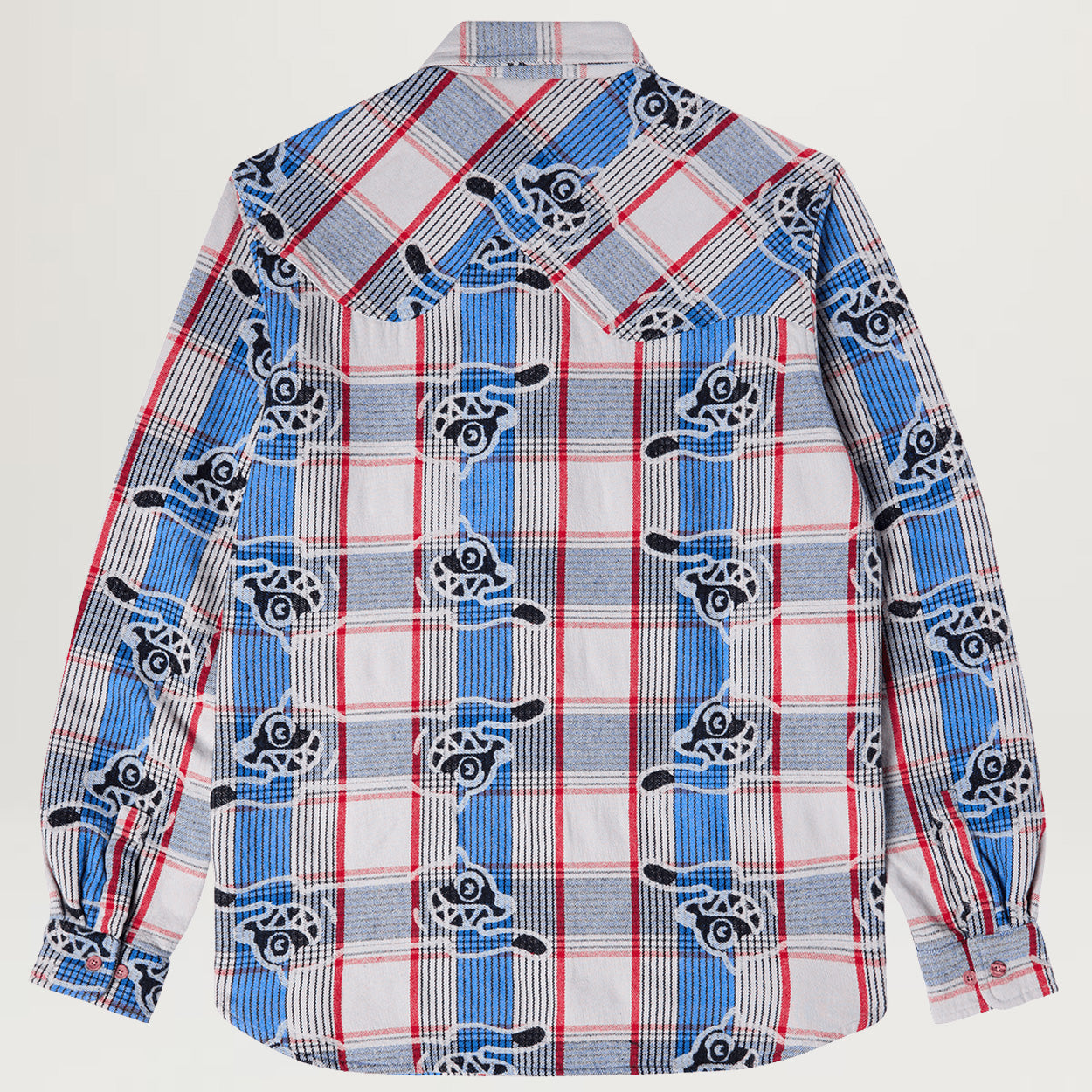 Icecream Harry L/S Woven (Strong Blue)