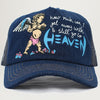 Jungles Heaven Trucker Hat (Denim)