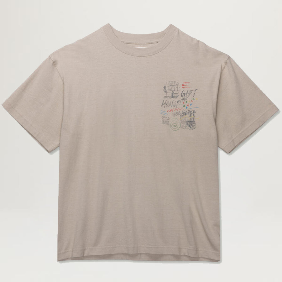 HTG Vibe Higher Tee (Tan)