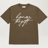 Honor The Gift HTG Script Tee (Olive)