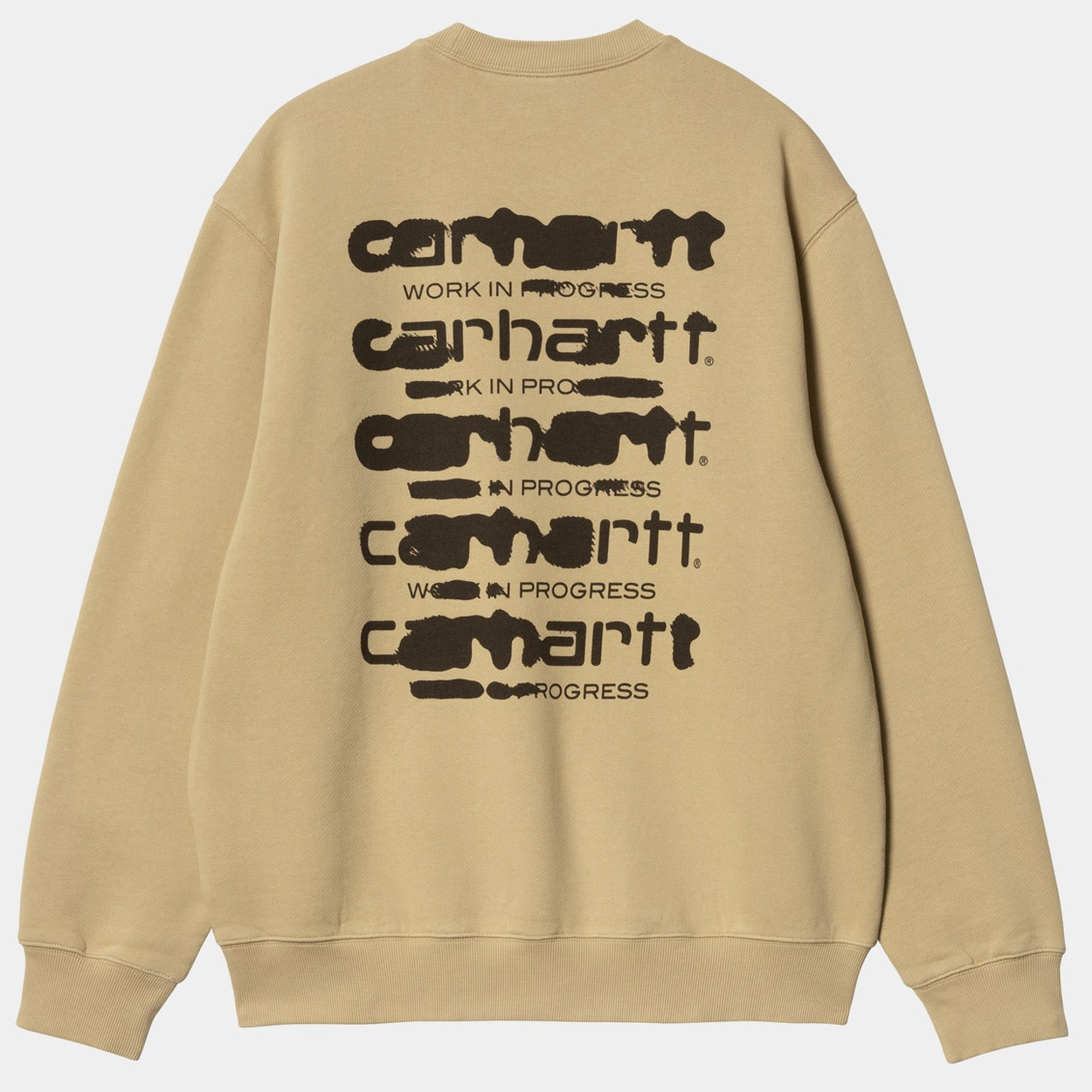 【Carhartt】 ★ INK BLEED SWEATSHIRT ★ 大人気 Carhartt WIP Ink Bleed Sweatshirt (Sable/Tobacco) - NewYakCity