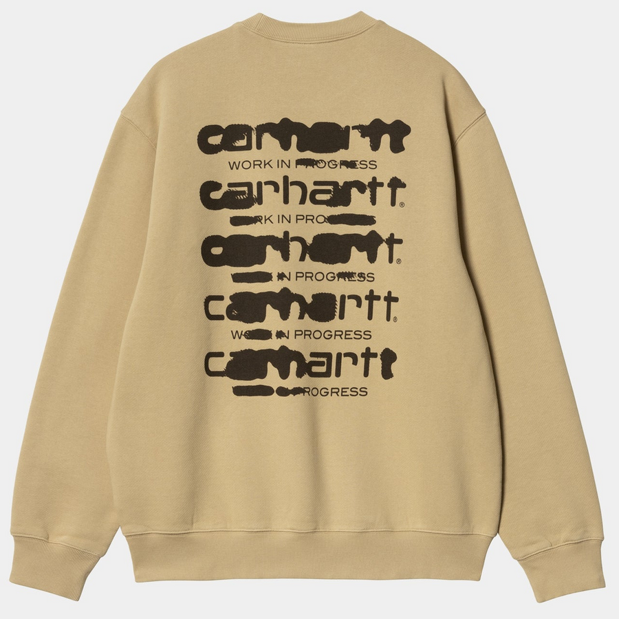 Carhartt WIP Ink Bleed Sweatshirt (Sable/Tobacco)