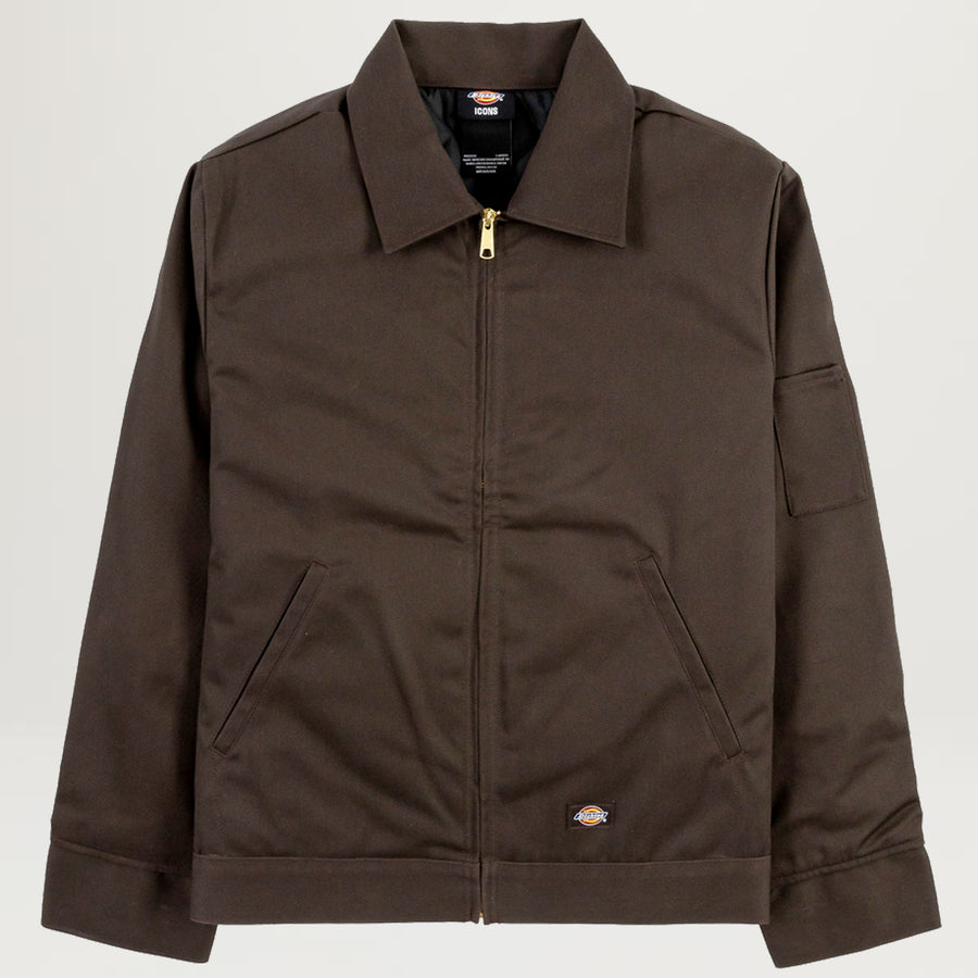Dickies Insulated Eisenhower Jacket (Dark Brown)