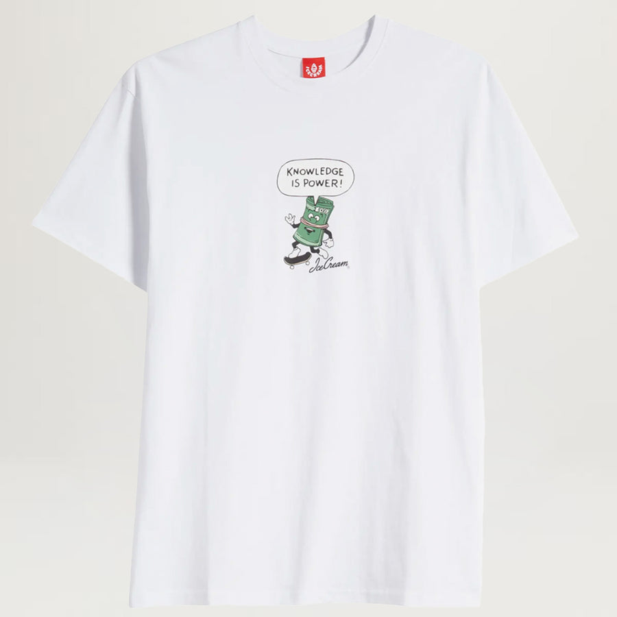 Icecream Knowledge Tee (White)