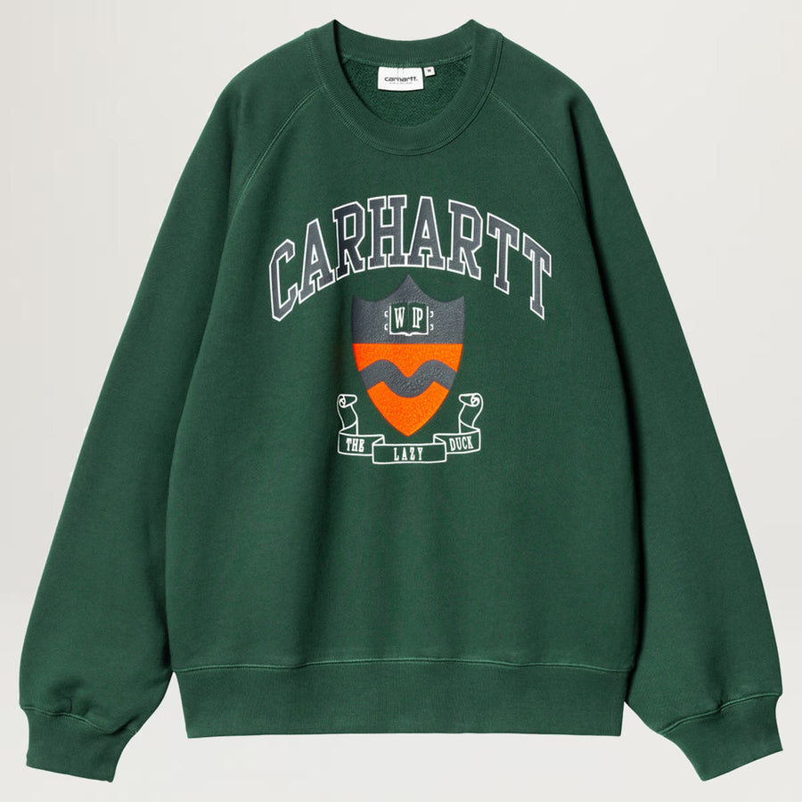 Carhartt WIP Lazy Duck Academy Sweatshirt (Scycamore Tree)