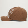 Jungles live Your Life With Ease Trucker Cap (Brown)