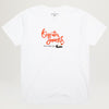 Quarter Snacks Lipstick Tee (White)