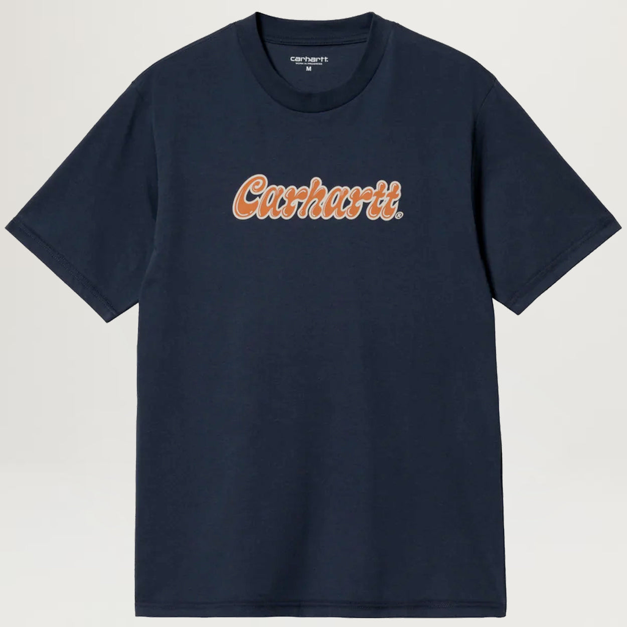 【Carhartt】 S/S LIQUID SCRIPT T-SHIRT Carhartt WIP Liquid Script Tee (Blue) - NewYakCity