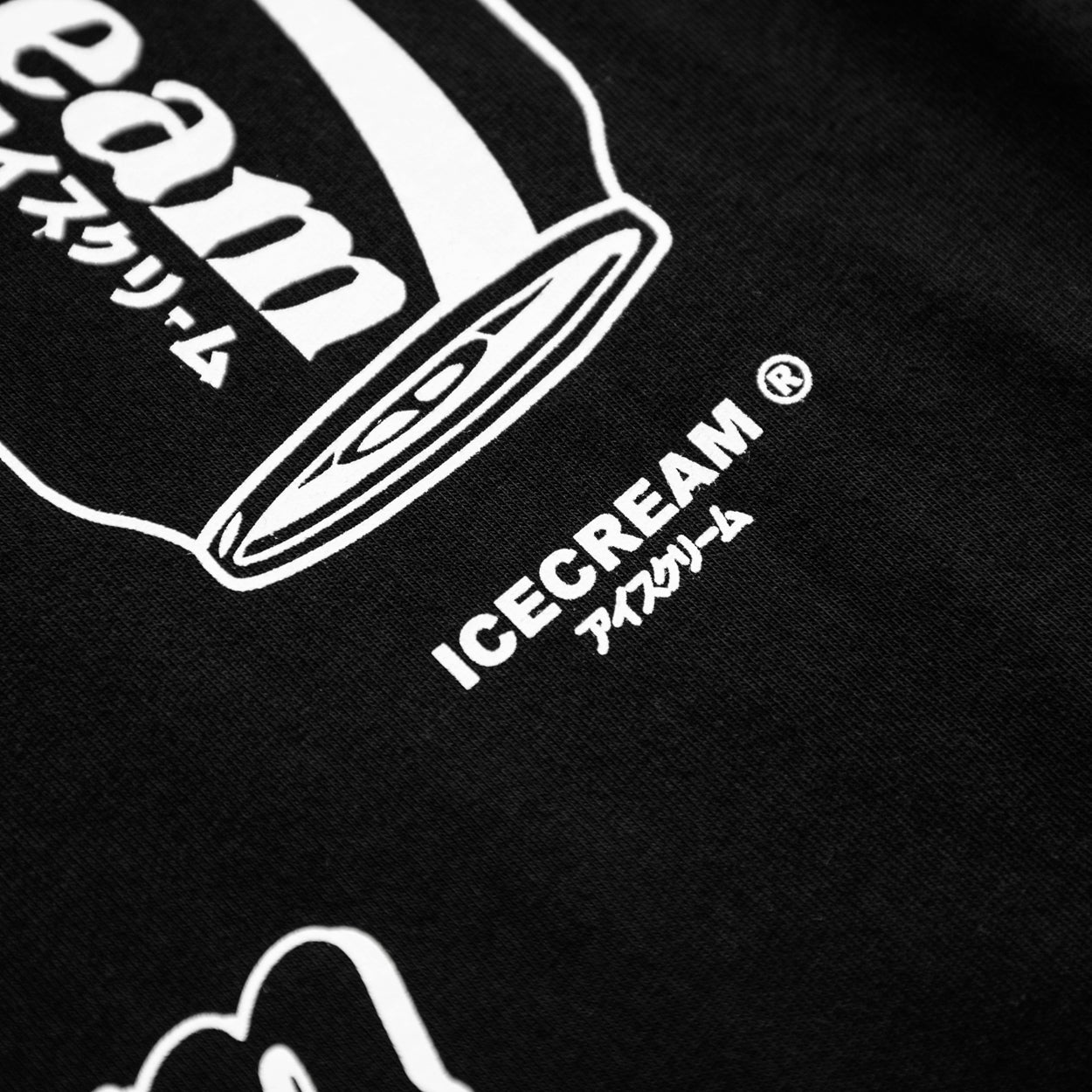 Icecream Loosie L/S Knit Tee (Black)