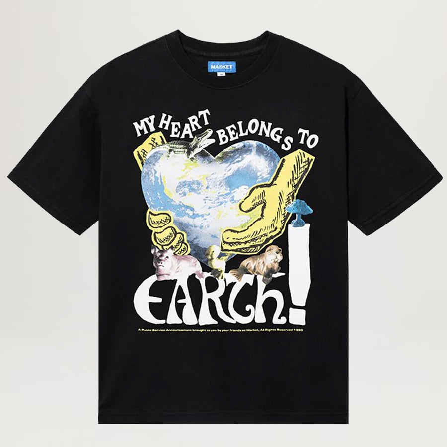 Market Love Nature Tee (Black)