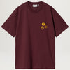 Carhartt WIP Pins Tee (Malbec/Orange)