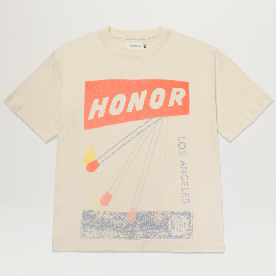 HTG Match Box Tee (White)