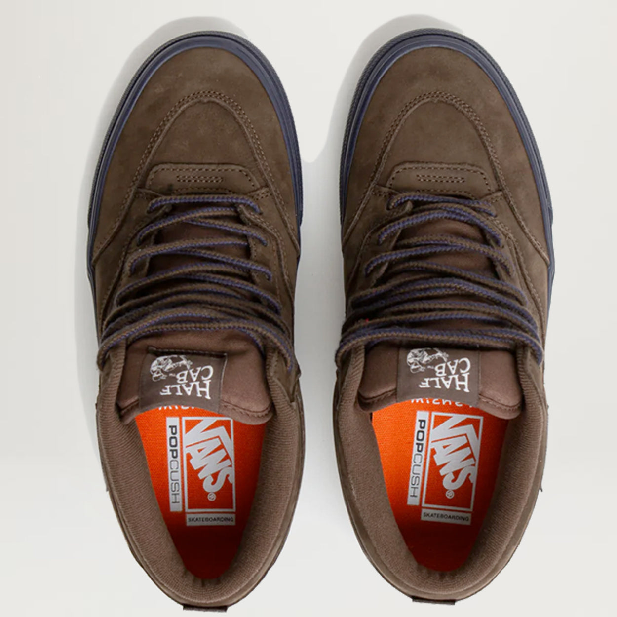 Vans Skate Half Cab 92' Nick Michel (Brown/Navy) - Sizes 10
