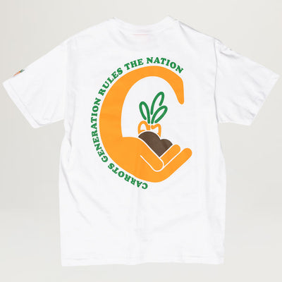 Carrots The Nation Tee (White)