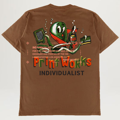 Individualist Octo Tee (Brown)