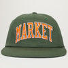 Market Offset Arc 6 Panel Hat (Sage)