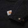 Carhartt WIP OG Detroit Jacket (Black Aged Canvas)