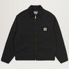 Carhartt WIP OG Detroit Jacket (Black Aged Canvas)