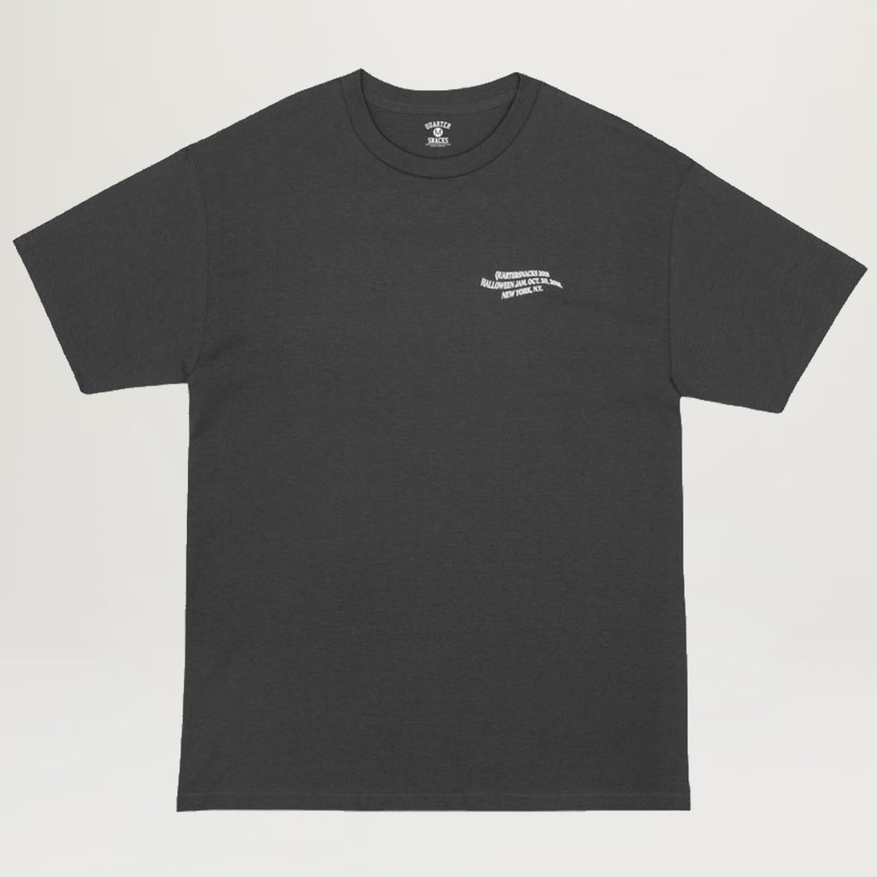 【クウォータースナックス 】Halloween Snackman Tee Quartersnacks Halloween Snackman Tee (Charcoal) - NewYakCity