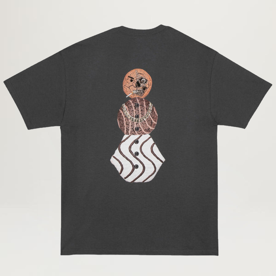 Quartersnacks Halloween Snackman Tee (Charcoal)