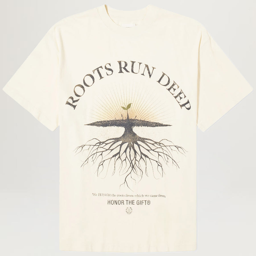 HTG Roots Run Deep Tee (Bone)