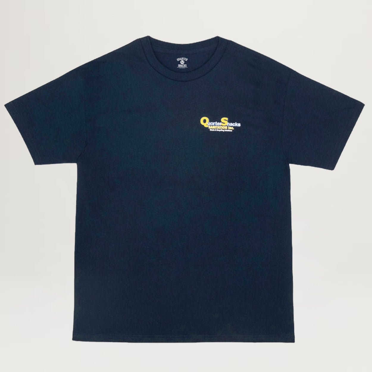 Quarter Snacks Sanitation Tee (Navy)