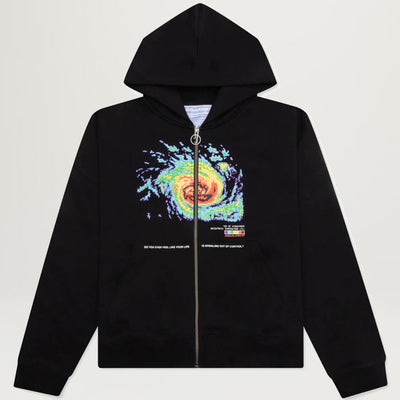 Jungles Spiralling Hoodie (Black)