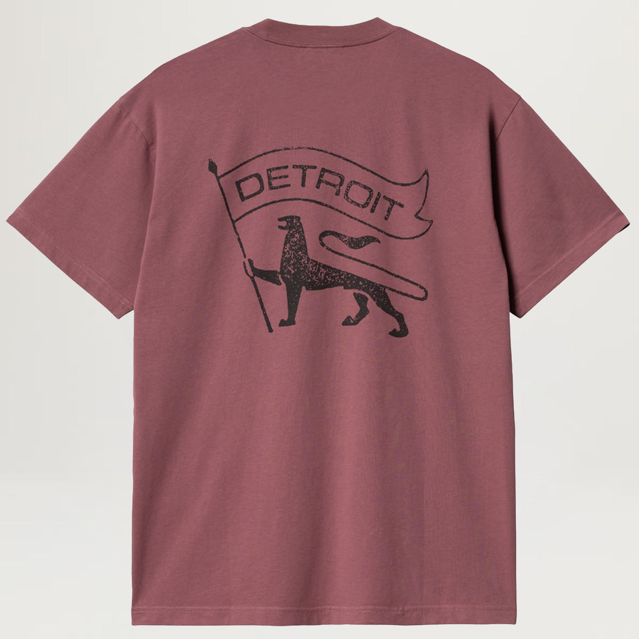 Carhartt WIP Stamp Tee (Dusty Fuchsia/Black) - NewYakCity