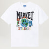 Market Smiley Studios Tee White