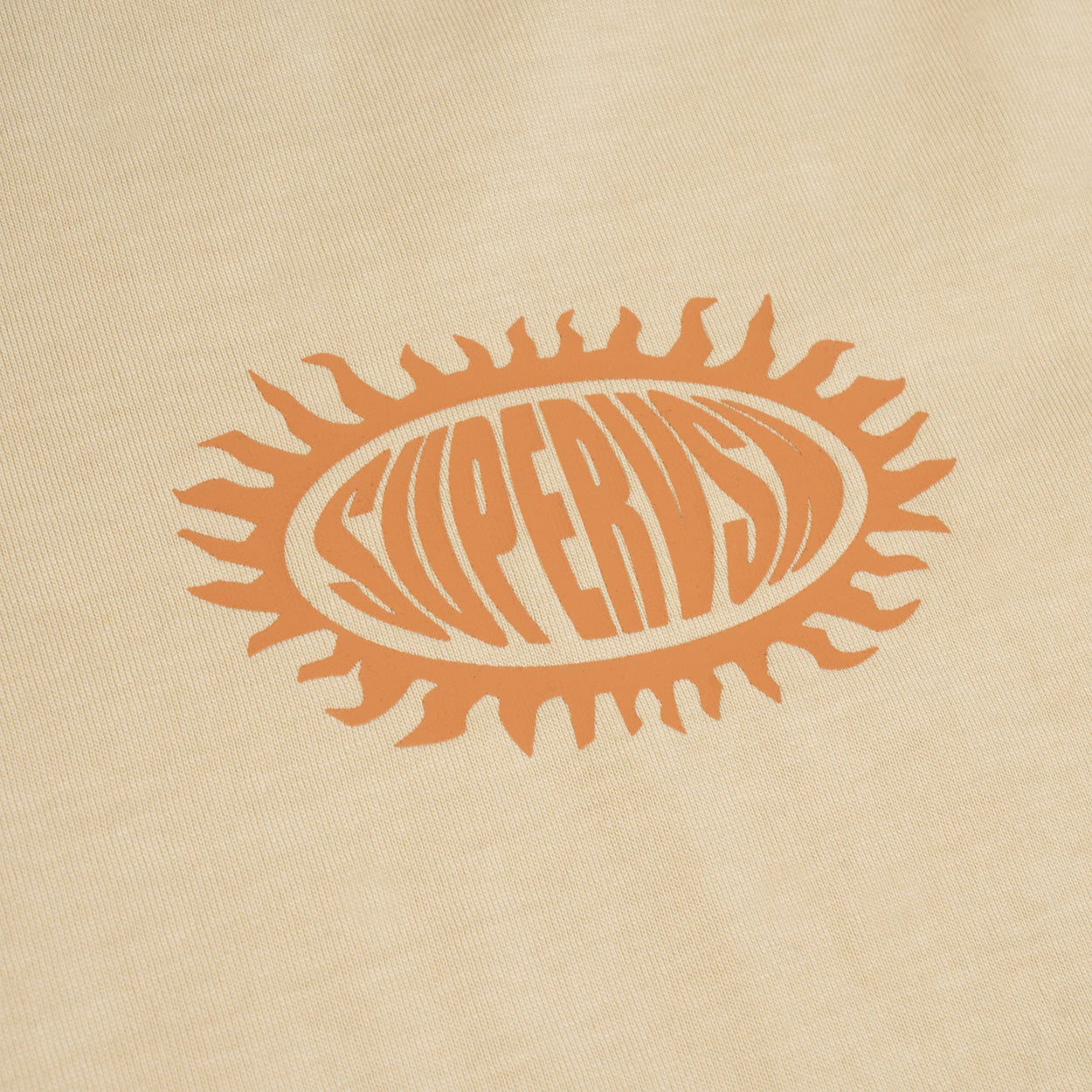 Supervsn Flamed Up Tee (Pale Olive)