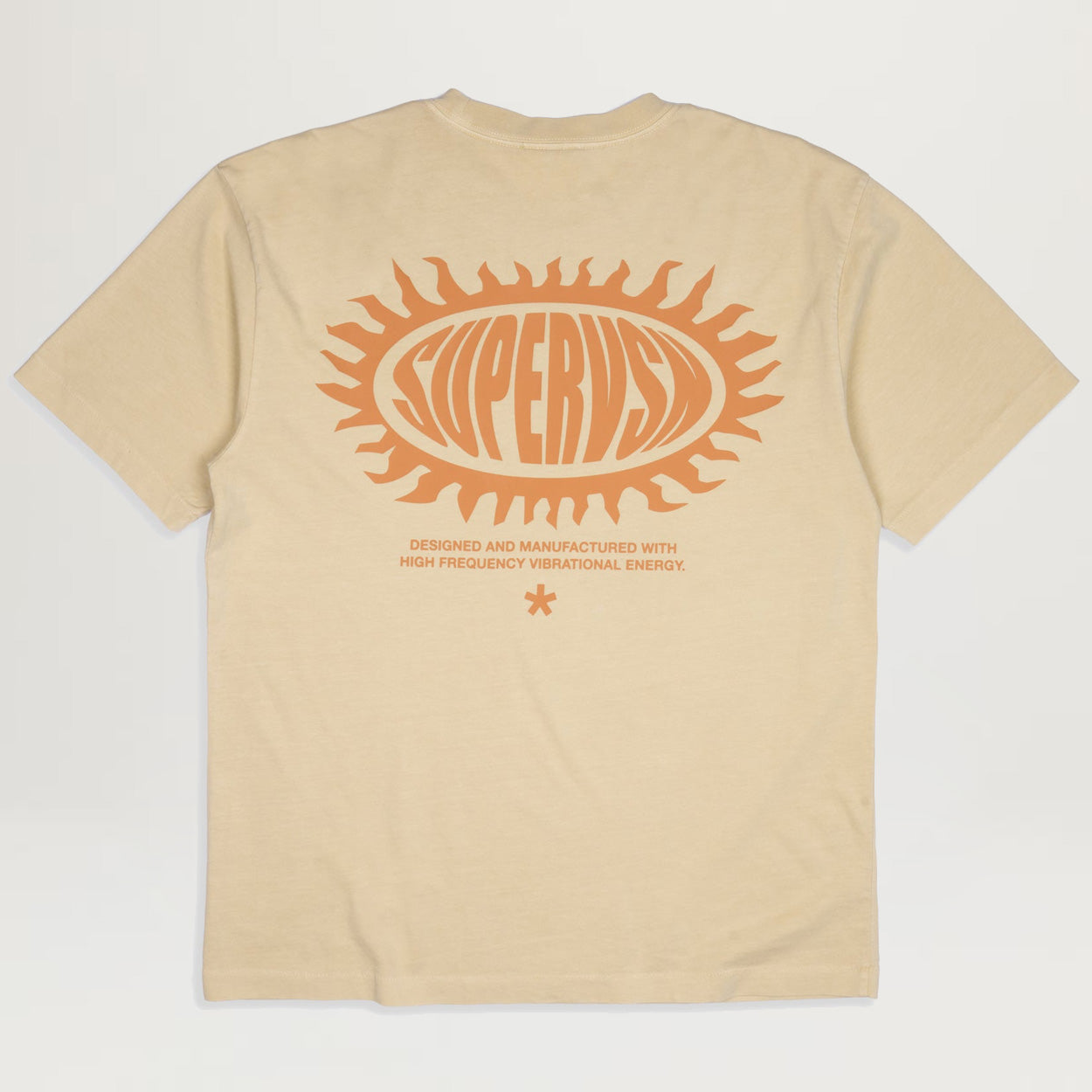 Supervsn Flamed Up Tee (Pale Olive)