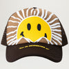 Market Smiley Sunrise Trucker Hat (Acorn)