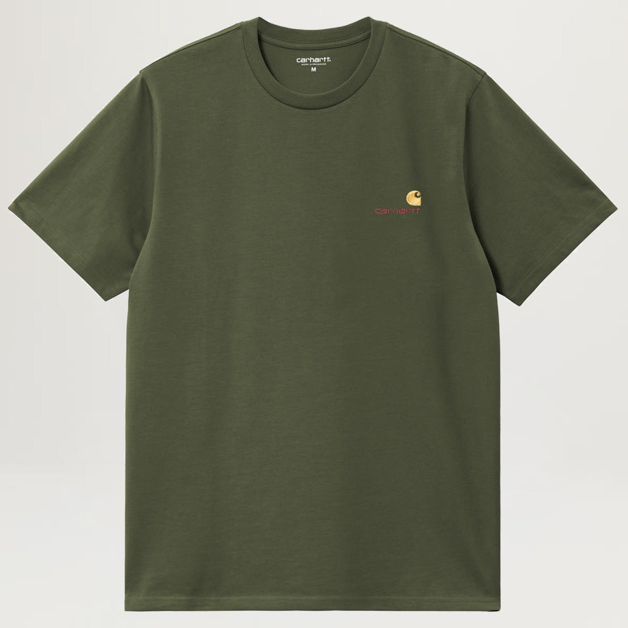Carhartt WIP American Script Tee (Tarragon)