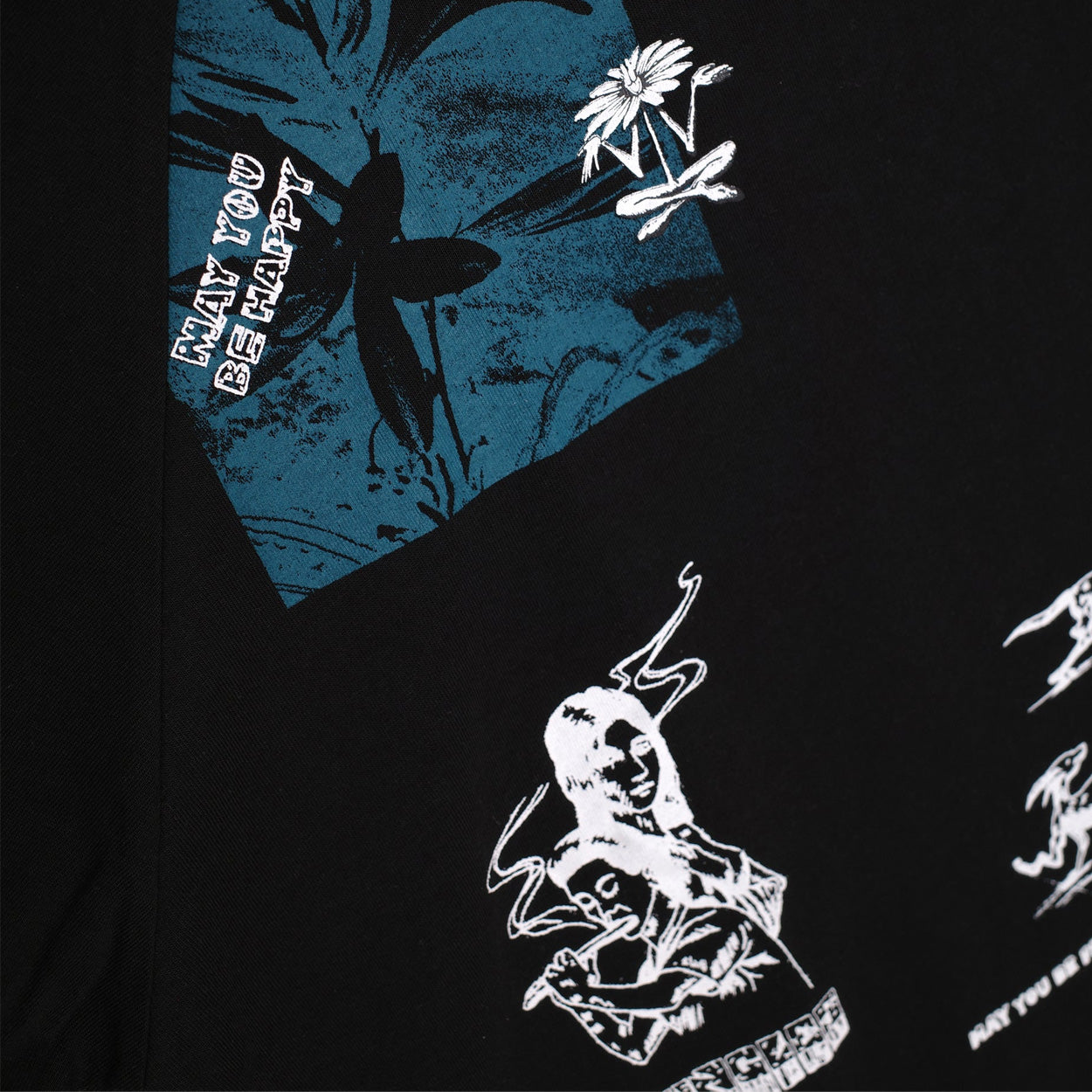 Jungles Test Print Tee (Black)