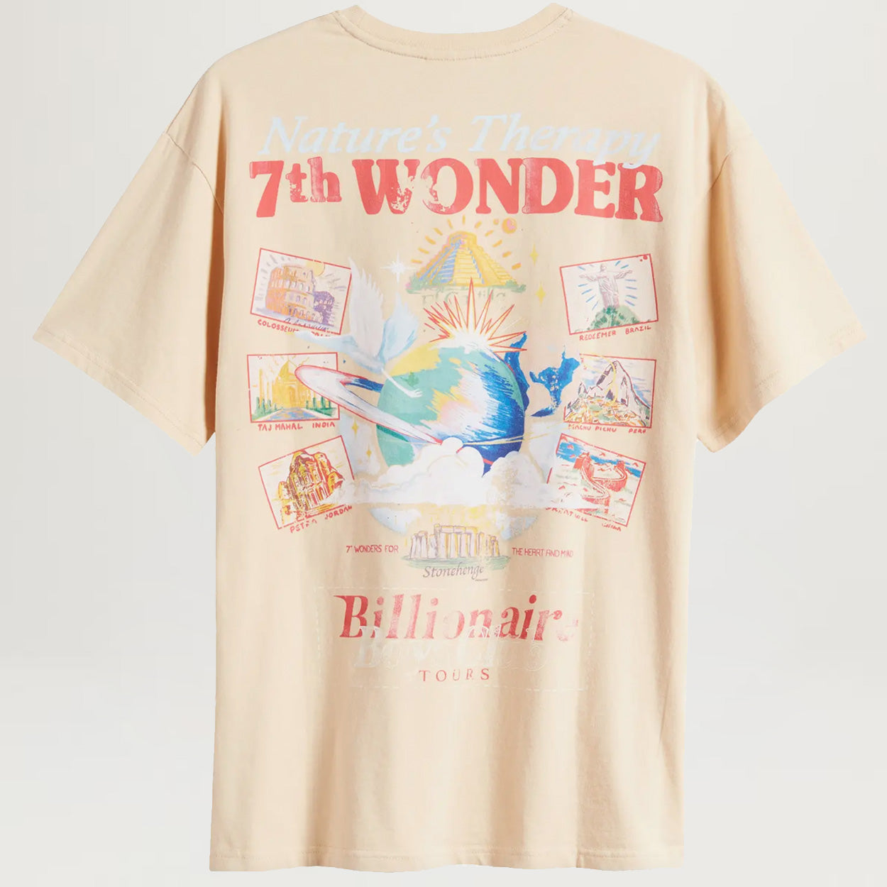 Billionaire Boys Club Therapy Tee (Ivory Cream)