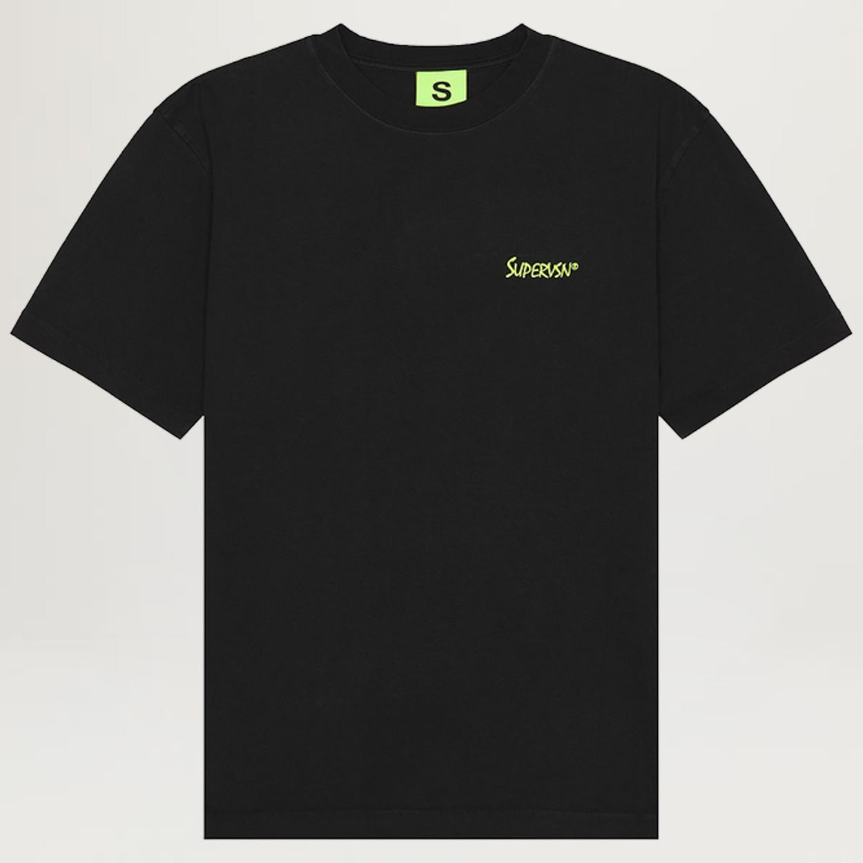 Supervsn Tree Lined Tee Vintage Black