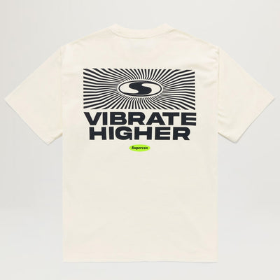 Supervsn Vibrate Higher Tee (Bone)