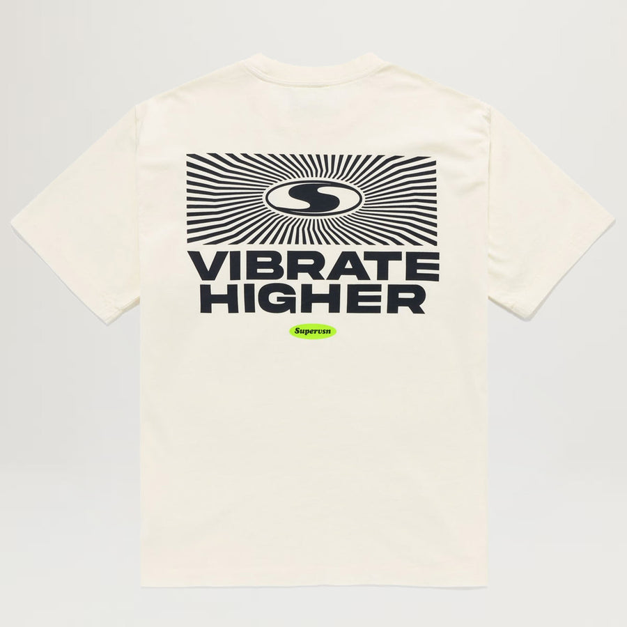 Supervsn Vibrate Higher Tee (Bone)