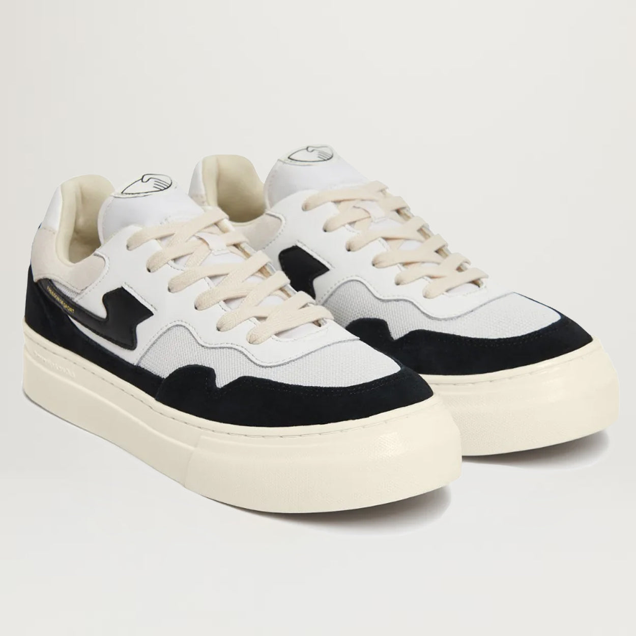 SWC Pearl S-Strike Suede Mix (White/Black)