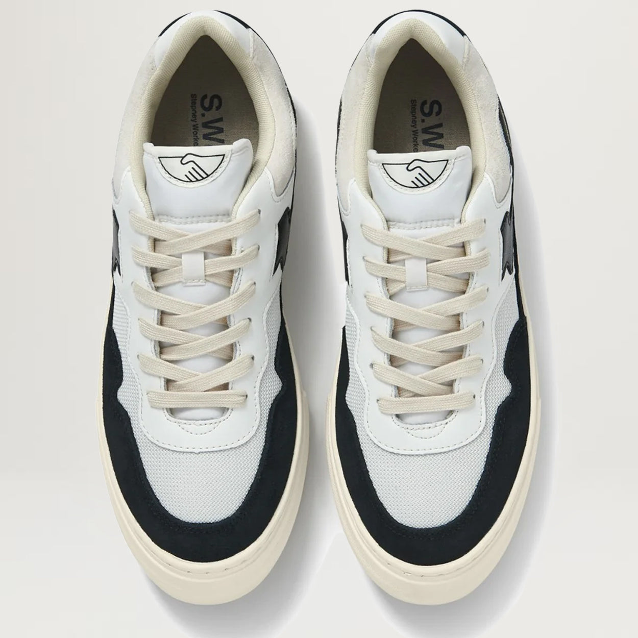 SWC Pearl S-Strike Suede Mix (White/Black)