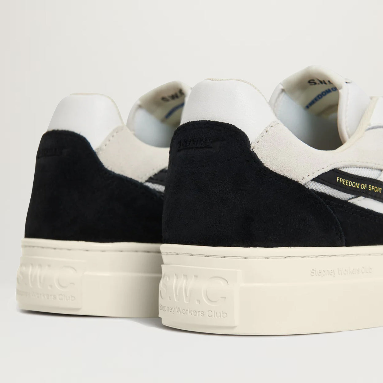 SWC Pearl S-Strike Suede Mix (White/Black)