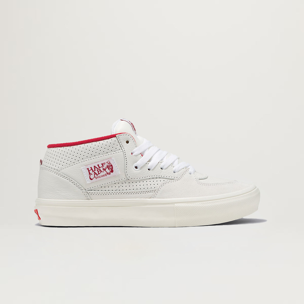 Vans Skate Half Cab (Vintage Sport White/Red) - NewYakCity