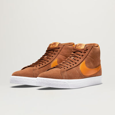 Nike SB Zoom Blazer Mid (Pecan/Light Curry-Pecan-White)