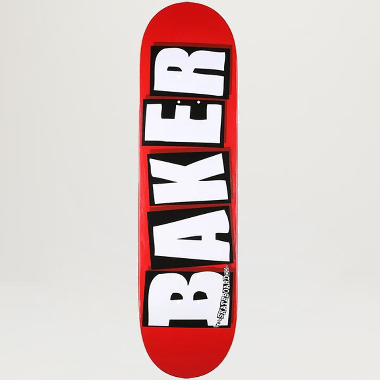 Baker Brand Logo - White 8.5