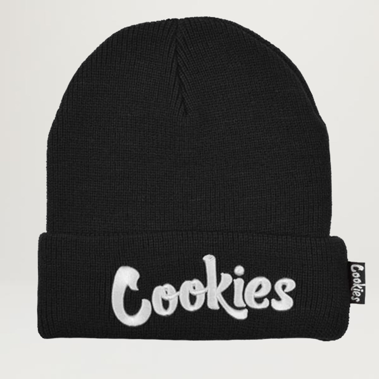 Cookies SF Original Thin Mint Embroidered Knit Beanie (Purple/White)